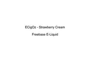 ECigOz - Strawberry Cream
