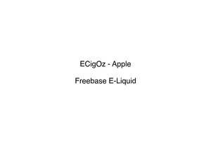 ECigOz - Apple