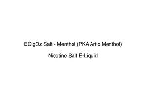 Ecigoz: ECigOz Salt - Menthol (PKA Artic Menthol)