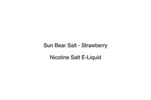 Sun Bear Salt - Strawberry
