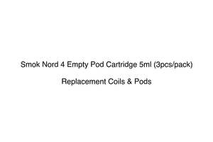 Smok Nord 4 Empty Pod Cartridge 5ml (3pcs/pack)