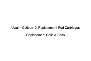 Uwell - Caliburn X Replacement Pod Cartridges