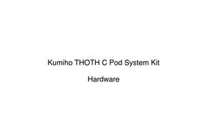 Kumiho THOTH C Pod System Kit 900mAh 2ml
