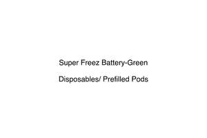 Super Freez Battery-Green