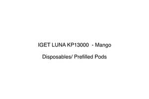 IGET LUNA KP13000  - Mango