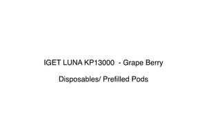 IGET LUNA KP13000  - Grape Berry