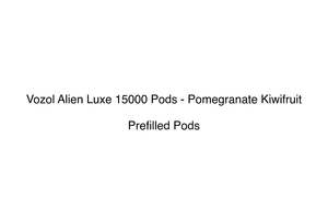 Pods Disposables: Vozol Alien Luxe 15000  - Pomegranate Kiwifruit