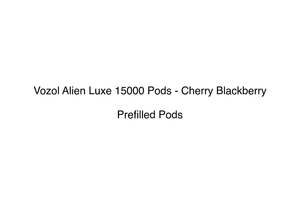 Pods Disposables: Vozol Alien Luxe 15000  - Cherry Blackberry