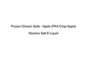Frozen Chosen Salts - Apple (PKA Crisp Apple)