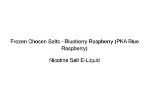 Frozen Chosen Salts: Frozen Chosen Salts - Blueberry Raspberry (PKA Blue Raspberry)