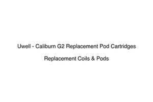 Uwell: Uwell - Caliburn G2 Replacement Pod Cartridges