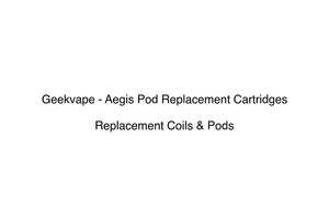Geekvape - Aegis Pod Replacement Cartridges