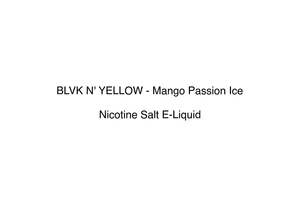 BLVK N' YELLOW - Mango Passion Ice