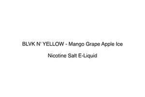 BLVK N' YELLOW - Mango Grape Apple Ice