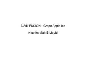 BLVK FUSION - Grape Apple Ice