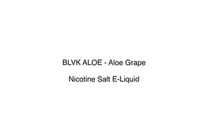 BLVK ALOE - Aloe Grape