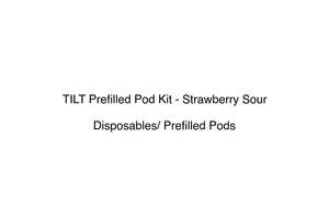 TILT Prefilled Pod Kit - Strawberry Sour