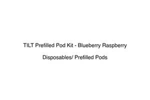 TILT Prefilled Pod Kit - Blueberry Raspberry