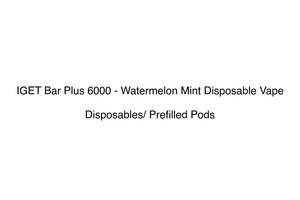Iget Bar Plus 6000: IGET Bar Plus 6000 - Watermelon Mint