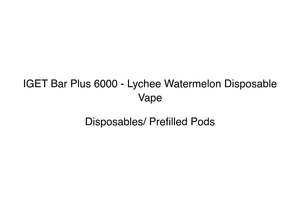 IGET Bar Plus 6000 - Lychee Watermelon