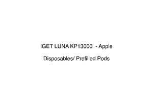 IGET LUNA KP13000  - Apple