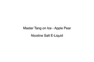 Master Tang on Ice - Apple Pear