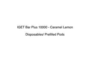 IGET Bar Plus 10000 - Caramel Lemon