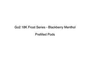 Go2 18K Frost Series - Blackberry Menthol