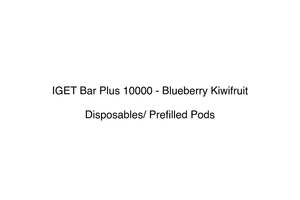 IGET Bar Plus 10000 - Blueberry Kiwifruit