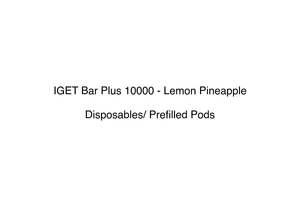 IGET Bar Plus 10000 - Lemon Pineapple