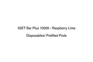 IGET Bar Plus 10000 - Raspberry Lime