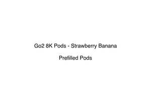 Go2 8K Pods - Strawberry Banana