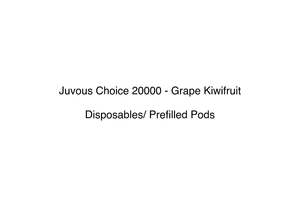 Juvous Choice 20000 - Grape Kiwifruit