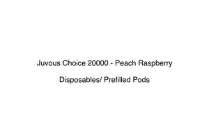 Juvous Choice 20000 - Peach Raspberry