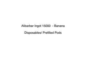 Alibarbar Ingot 15000  - Banana