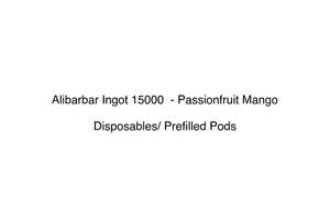 Pods Disposables: Alibarbar Ingot 15000  - Passionfruit Mango