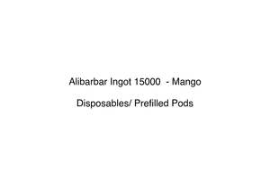 Pods Disposables: Alibarbar Ingot 15000  - Mango