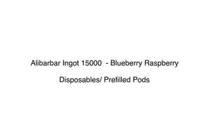 Pods Disposables: Alibarbar Ingot 15000  - Blueberry Raspberry