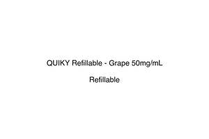 QUIKY Refillable - Grape 50mg/mL