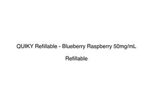 Pods Disposables: QUIKY Refillable - Blueberry Raspberry 50mg/mL