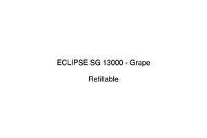 ECLIPSE SG 13000 - Grape (Pod Only)