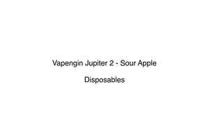 Vapengin Jupiter 2 - Sour Apple