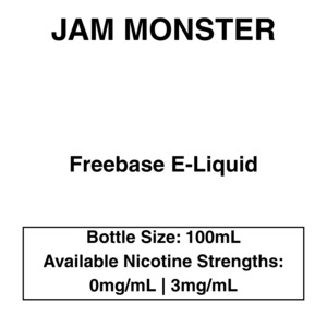 Products: Jam Monster E-Liquid 100ml - Vapeys NZ - Fast Shipping Premium Vape Stores New Zealand and Australia