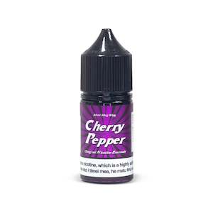 Nz Eliquids: Cherry Pepper (ex-Cherry Cola) Nic Salt - 30ml