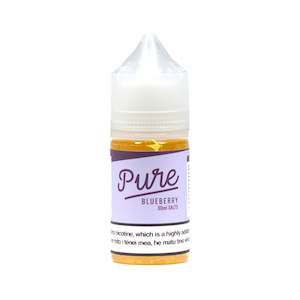 Nz Eliquids: Pure - Blueberry - 30ml (High Mg Nic Salt)