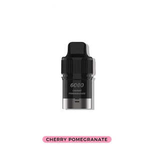 Prefilled Pod Vapes: IGET Bar Plus Replacement Pods (6,000 Puffs) - Cherry Pomegranate