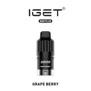 IGET Bar Plus 3.0 Replacement Pods (10,000 Puffs) - Grape Berry