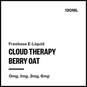 Cloud Therapy - Berry Oat (Freebase E-Liquid 120ml)