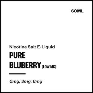 Pure - Blueberry (Low MG Nic Salt E-Liquid 60ml)