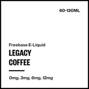 Legacy - Coffee (Freebase E-Liquid)